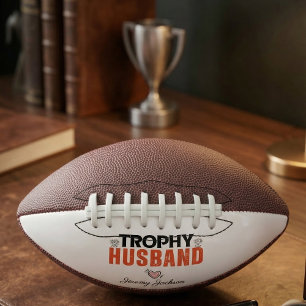 Trofee Echtgenoot Gepersonaliseerd Mini Voetbal Le American Football