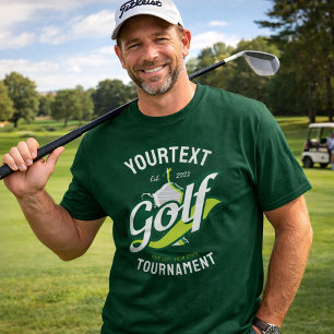 Trofee Kampioen Golfer Prijs Toernooi - Op maat ge T-shirt