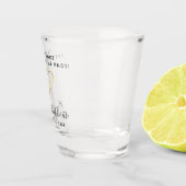 Trofee 'Neem een shot' voor vrijgezellenfeestje Shot Glas (Rechts)