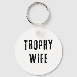 Trofee Vrouw Cool Moeder Mama Papa Joke Grappige B Sleutelhanger