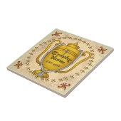 trofeeënverpleegster tegeltje (Zijkant)