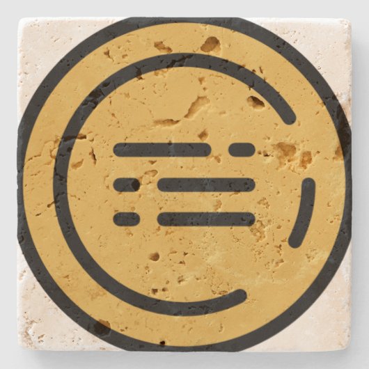 trofie-1 stenen onderzetter (Voorkant)