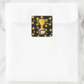 TROFIES VIERKANTE STICKER (Tas)