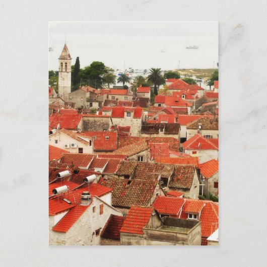 Trogir 4 briefkaart (Voorkant)
