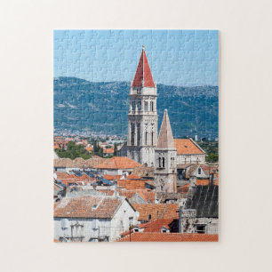 Trogir kathedraal toren - Dalmatia, Kroatië Legpuzzel