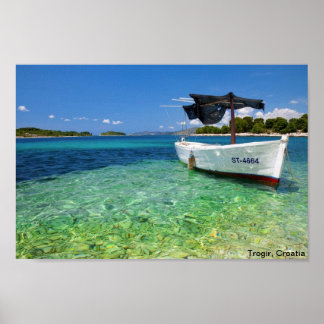 Trogir, Kroatië Poster
