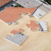 Trogir rode daken en kathedraal - Dalmatia, Kroati Legpuzzel (Zijkant)