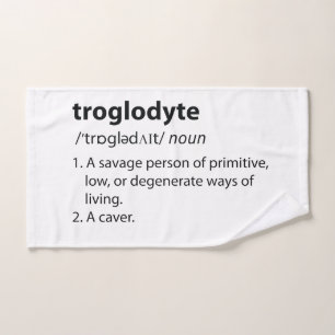 Troglodyte - Drôle de définition spéléologie spélé