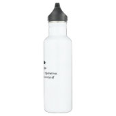 Troglodyte - Funny Definition Caving Speleology Waterfles (Rechts)