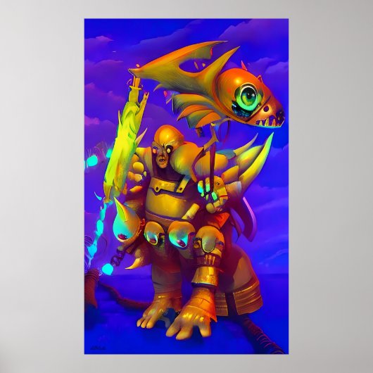 Troglymight - Ken Gage Art Poster (Voorkant)