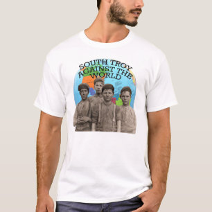 Troie du sud contre le T-shirt du monde
