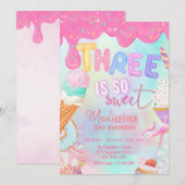 trois ans c'est une invitation si douce (Devant / Derrière)