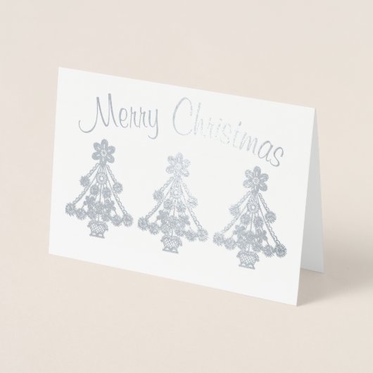 Trois Arbre de Noël Plan Modèle (Devant)