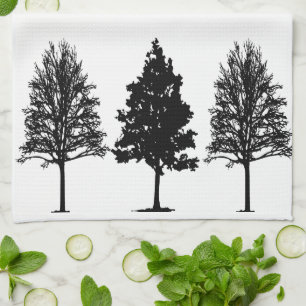 Trois arbres Serviettes de cuisine