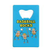 Trois Baseball Rocks (Dos)