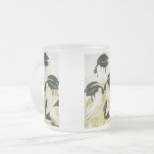 Trois Beautés, Utamaro, Mug des années 1790 (Devant gauche)