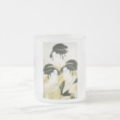 Trois Beautés, Utamaro, Mug des années 1790 (Centre)
