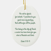 Trois Bergers, Allons Nous Adorer Son Ornement (Dos)