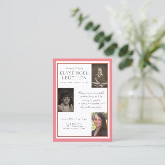 trois cartes commémoratives (Debout devant)