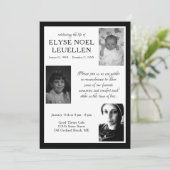 trois cartes commémoratives (Debout devant)