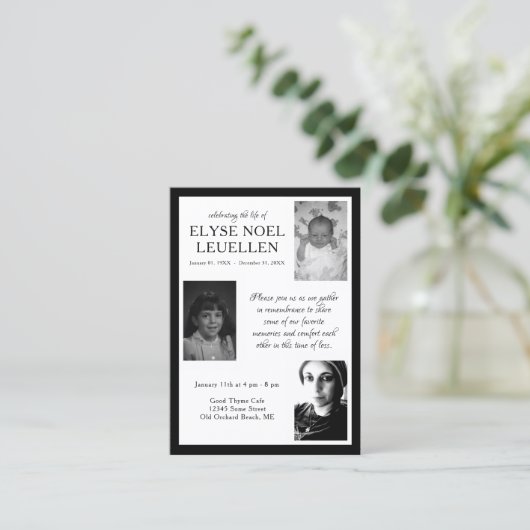 trois cartes commémoratives (Debout devant)