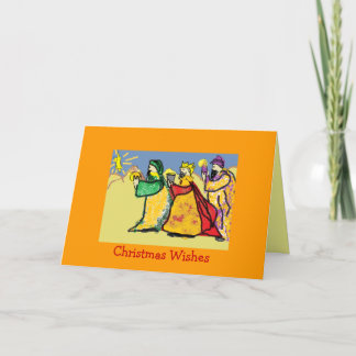 Trois cartes des Rois Noël