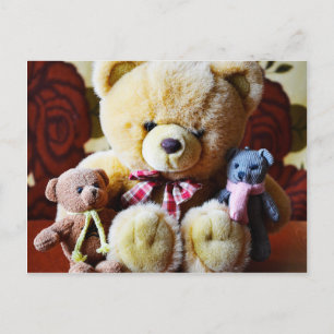 Trois cartes postales Nounours