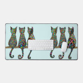 Trois chats Amigos (Clavier et souris)