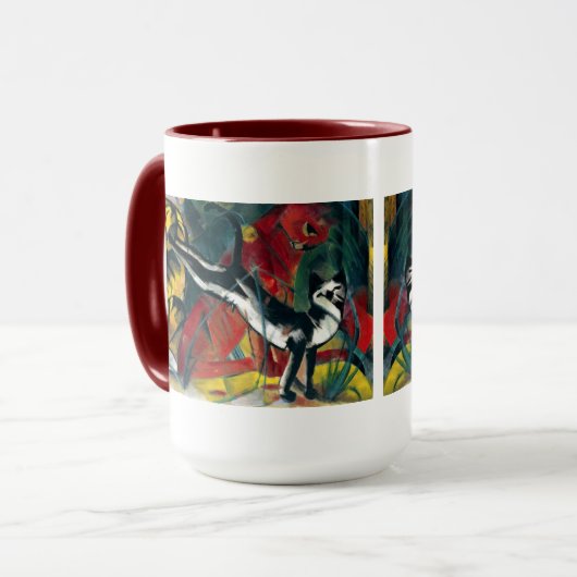 Trois chats de Franz Marc Beverage Mug (Devant gauche)