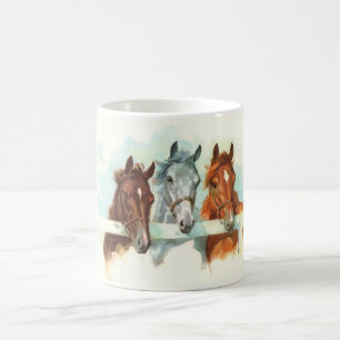 Trois chevaux Mug Grey, Châtaignier et Châtaigni