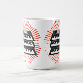 Trois Claviers modernes : Synthétiseurs : Café Mug (Centre)