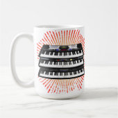 Trois Claviers modernes : Synthétiseurs : Café Mug (Gauche)