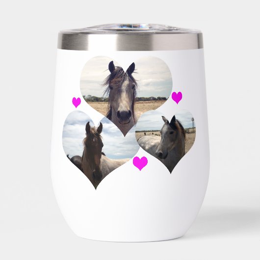Trois Coeurs De Cheval Arabe, (Avant)