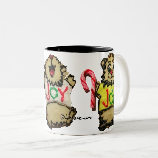 Trois cookies Smart Hamster Joy Mug (Devant droit)