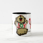Trois cookies Smart Hamster Joy Mug (Centre)