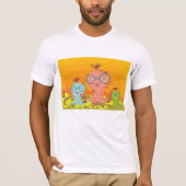 Trois Créatures Étrangères Mens T-Shirt (Devant)