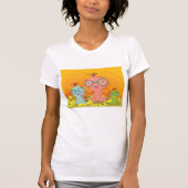 Trois Créatures Étranges T-shirt Femme (Devant)