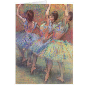 Trois Danseuses d'Edgar Degas, Art de ballet vinta