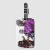 Trois Drôles de Dames Bagagelabel (Voorkant (verticaal))