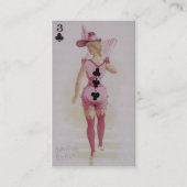 Trois du carte de visite de ~ de clubs (Devant)