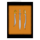 Trois épées grecques antiques (Devant)