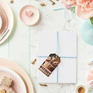 Trois étiquettes cadeaux sur le thème des petits c
