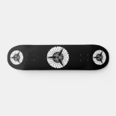 Trois éventails ginkgo skateboard (Horz)