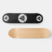Trois éventails ginkgo skateboard (Horz)