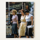 Trois femmes mode de rue à Paris (Dos)