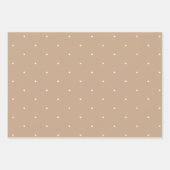 Trois Feuilles De Papier Enveloppant Noël (Devant 2)