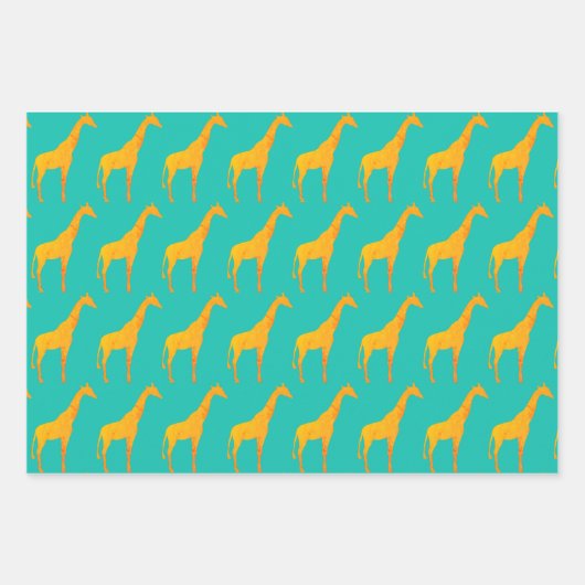 Trois Feuilles De Papier Enveloppé Impression Mult (Devant 2)