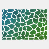 Trois Feuilles De Papier Enveloppé Impression Mult (Devant)