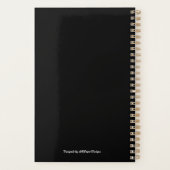 Trois fleurs rouges Texte personnalisé (Dos)