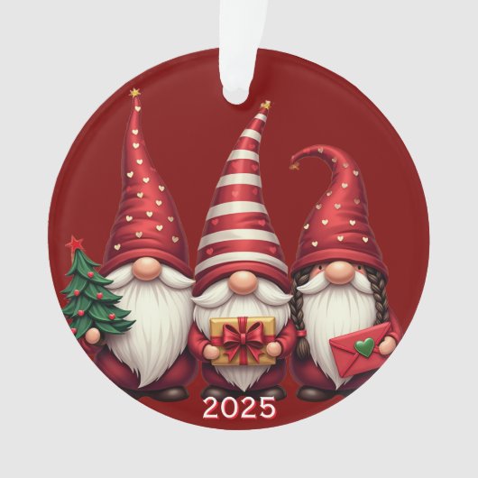 Trois Gnomes Noël 2025 (devant)